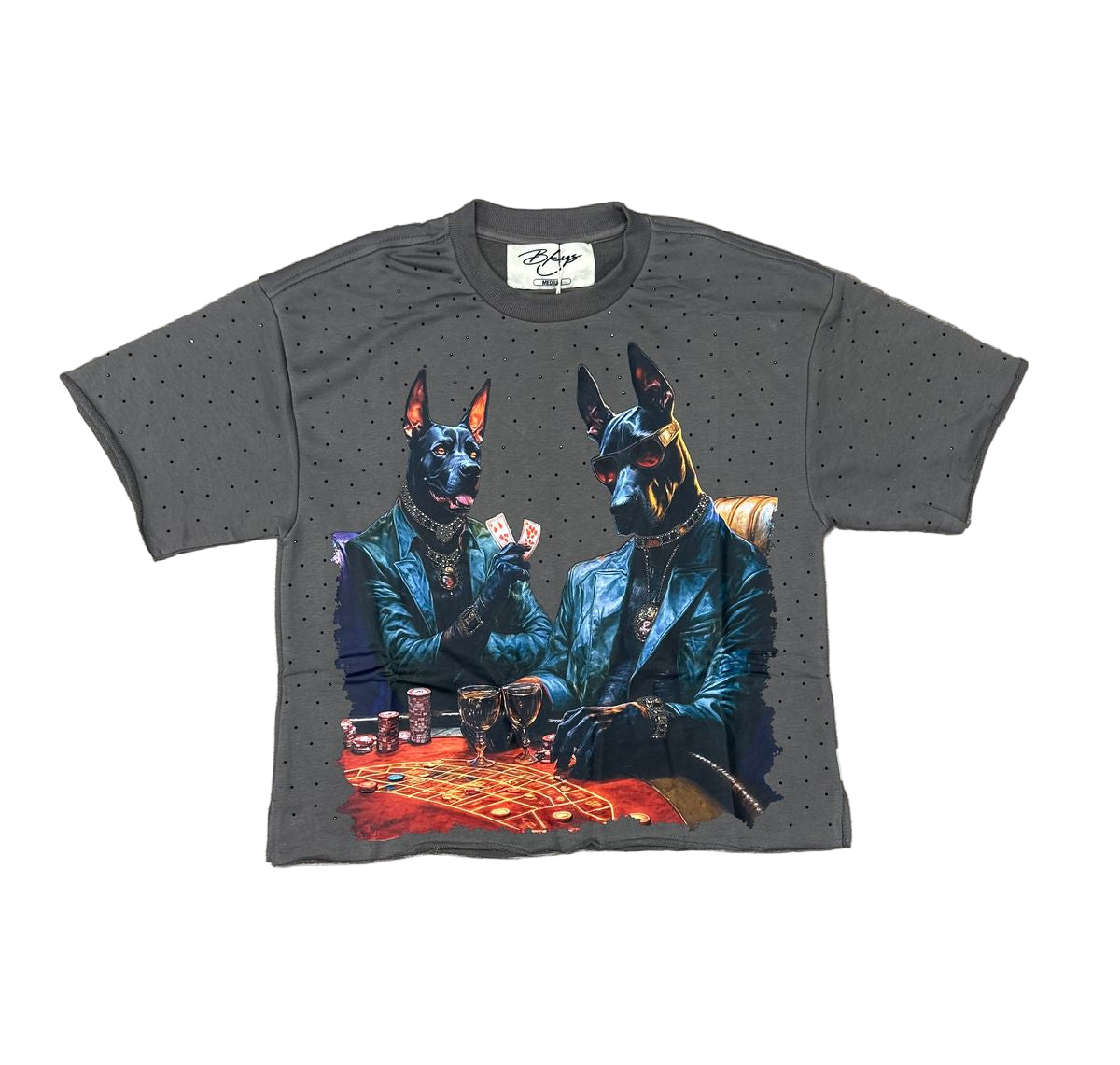 Dapper Doberman Shirt (Grey)