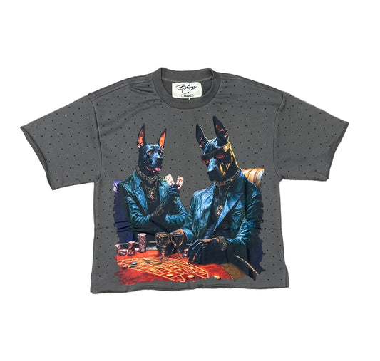 Dapper Doberman Shirt (Grey)