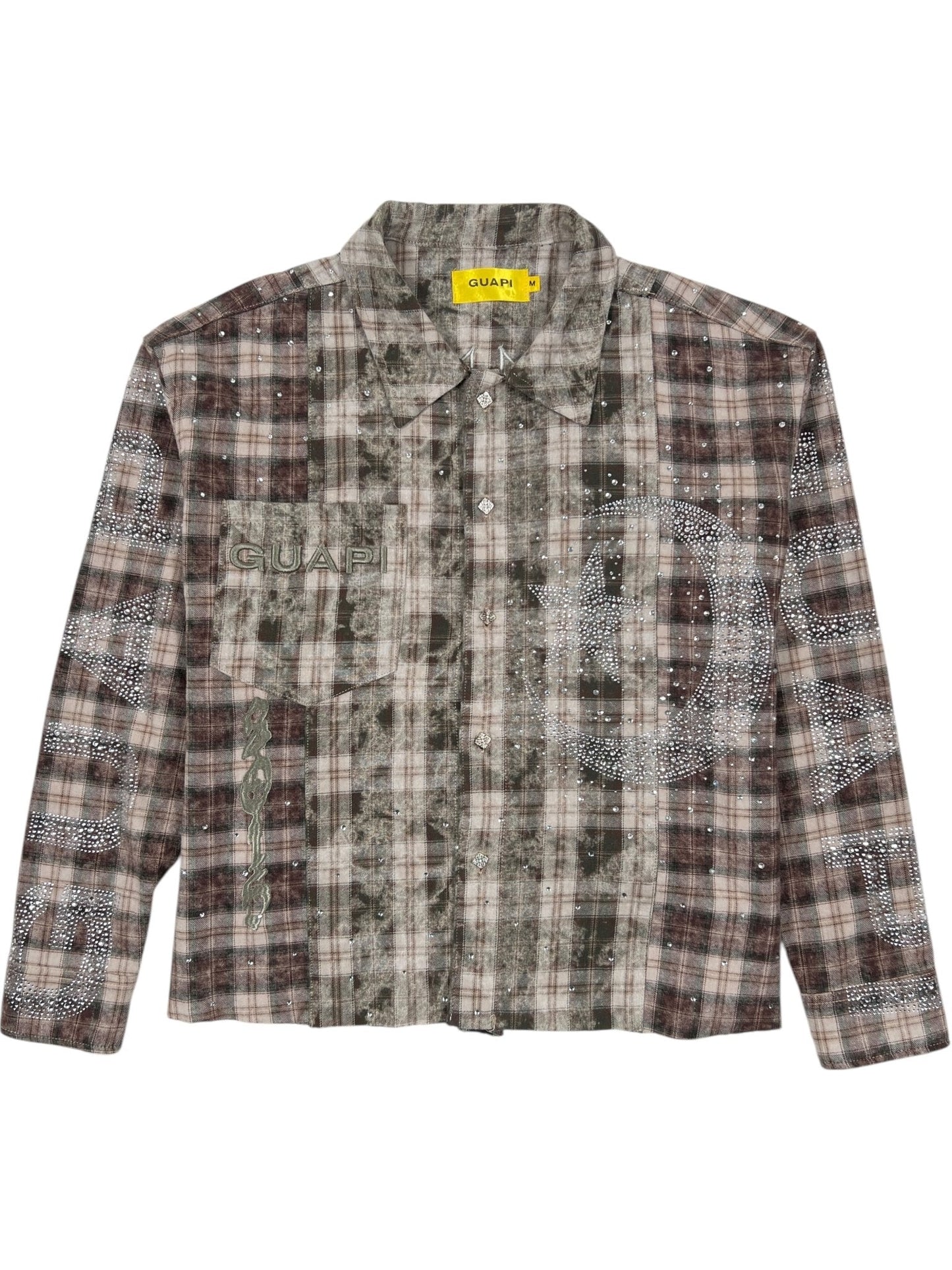 Guapi Men OliveGreen Crescent Flannel small