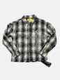 Guapi Men CloudGrey Cross Flannel Medium