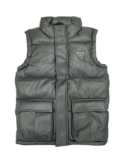 SYIP PUFFY VEST(charcoal)