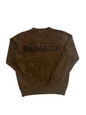 See you in paradise (brown nylon sweater)