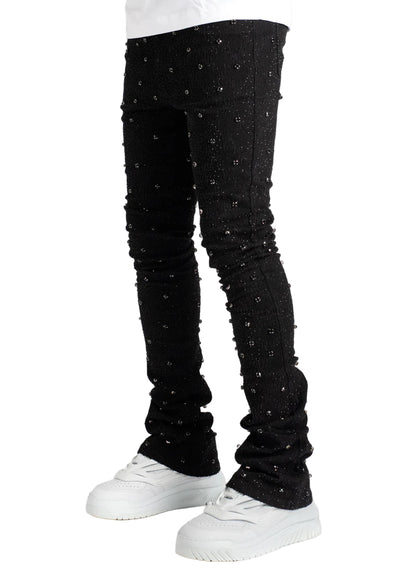 Guapi Embellished Denim (All Black)