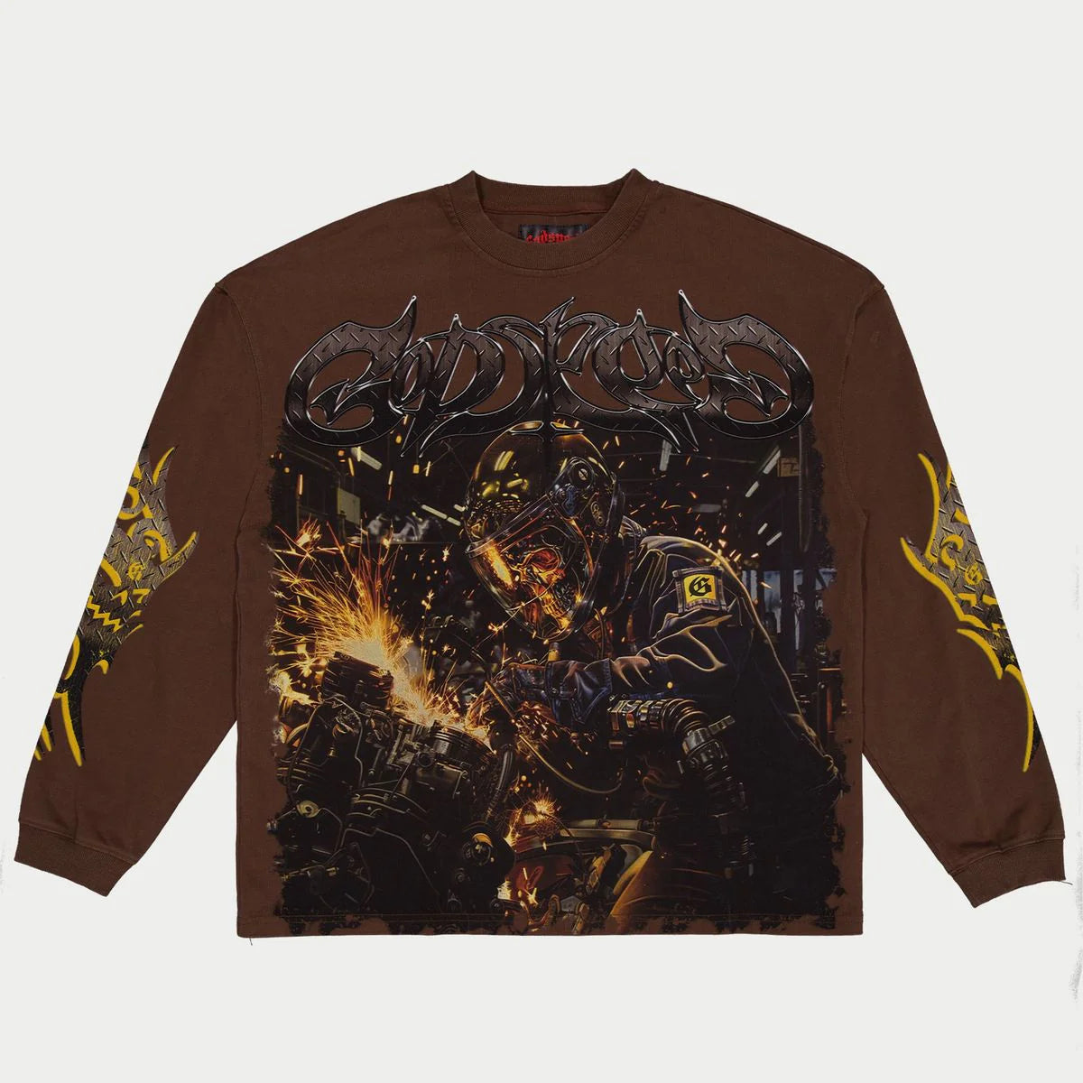 Goodspeed "Under-Construction-Brown-Wash" Long Sleeve