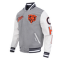 Pro Standard NFL Chicago Bears Varsity Jacket (Grey)