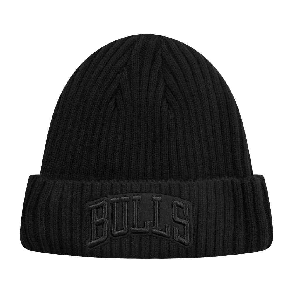 New Era Chicago Bulls Knit Hat (Black)