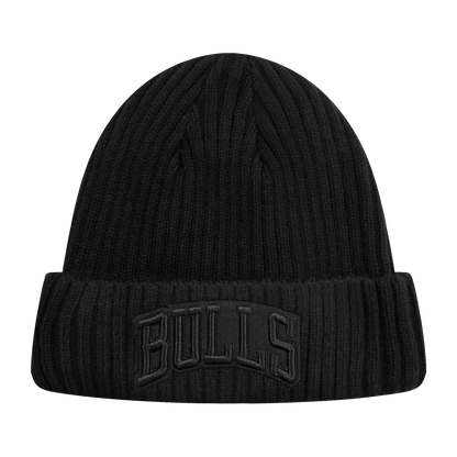 New Era Chicago Bulls Knit Hat (Black)
