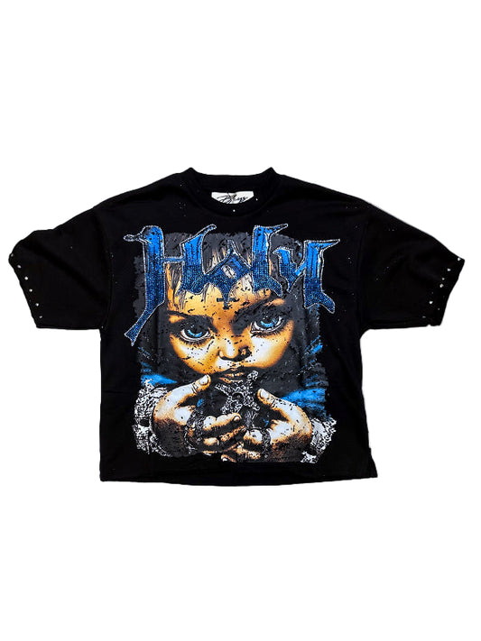 Black Keys Holy Cropped Tee (Black)