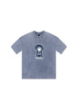 Dopamine Blue Keyhole T-Shirt