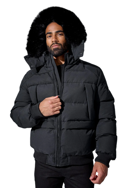 Cross Bay Bomber Jacket (Noir)