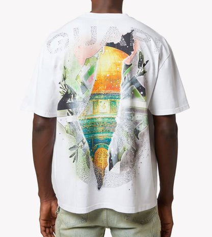 Guapi “Free Palestine” Tee (White)