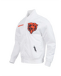 NFL Chicago Bears Souvenir Satin Jacket White