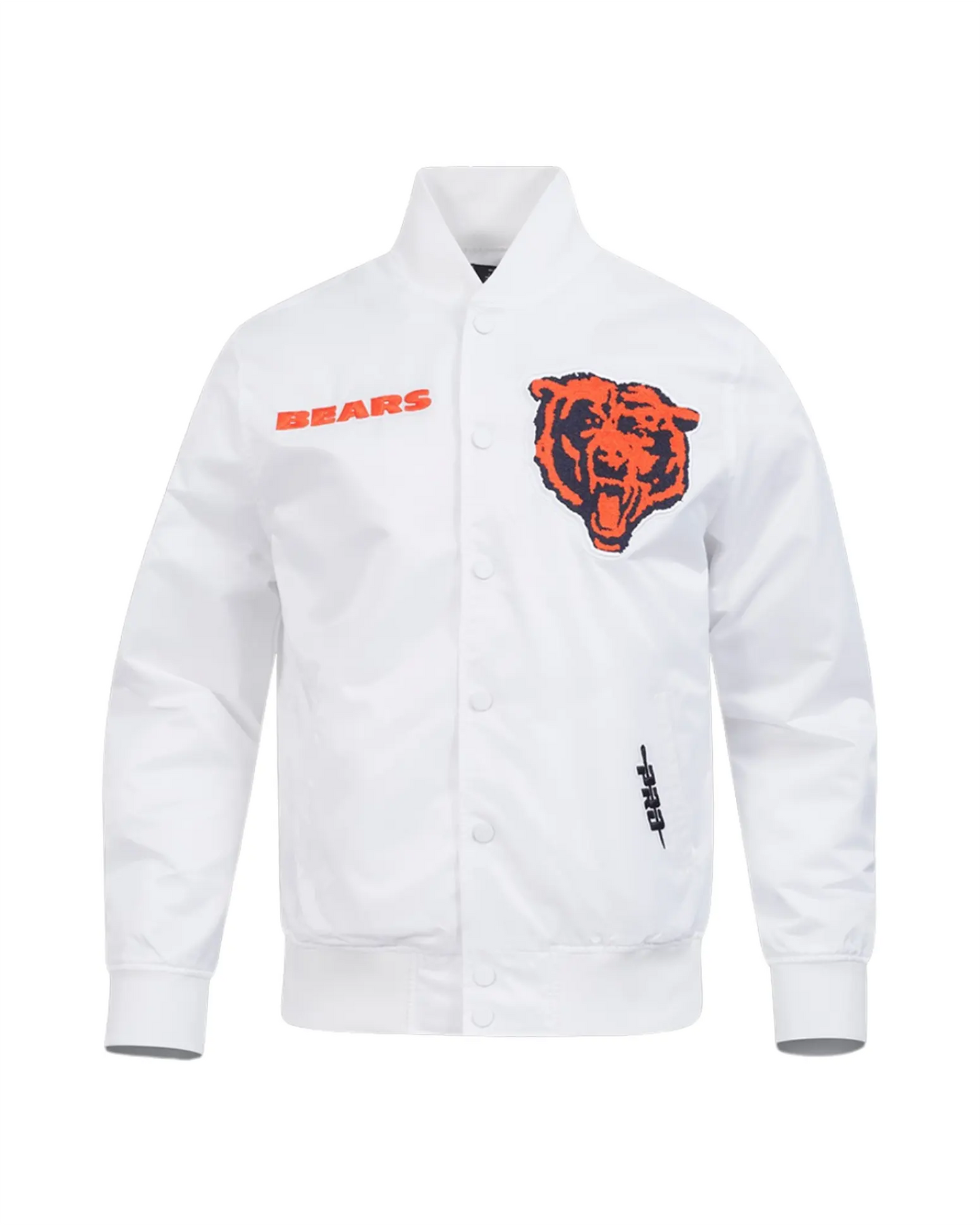 NFL Chicago Bears Souvenir Satin Jacket White