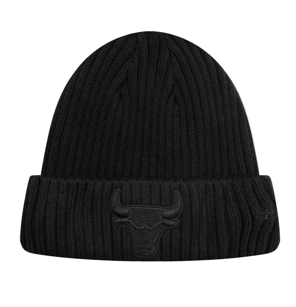 New Era Chicago Bulls Knit Hat (Black)