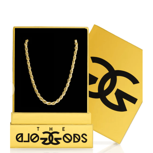 Solid Gold Plated Ropes (necklace) - Xclusive FootRare