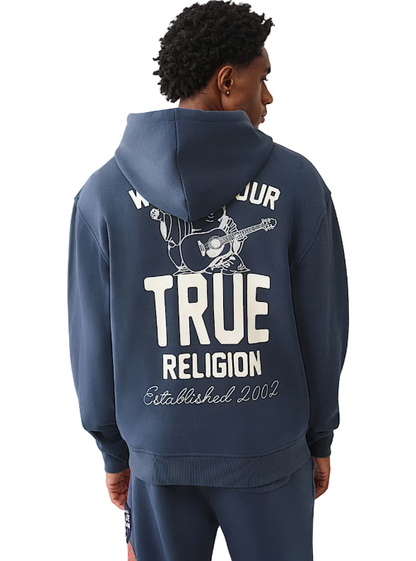 Vintage Patch Zip Hoodie