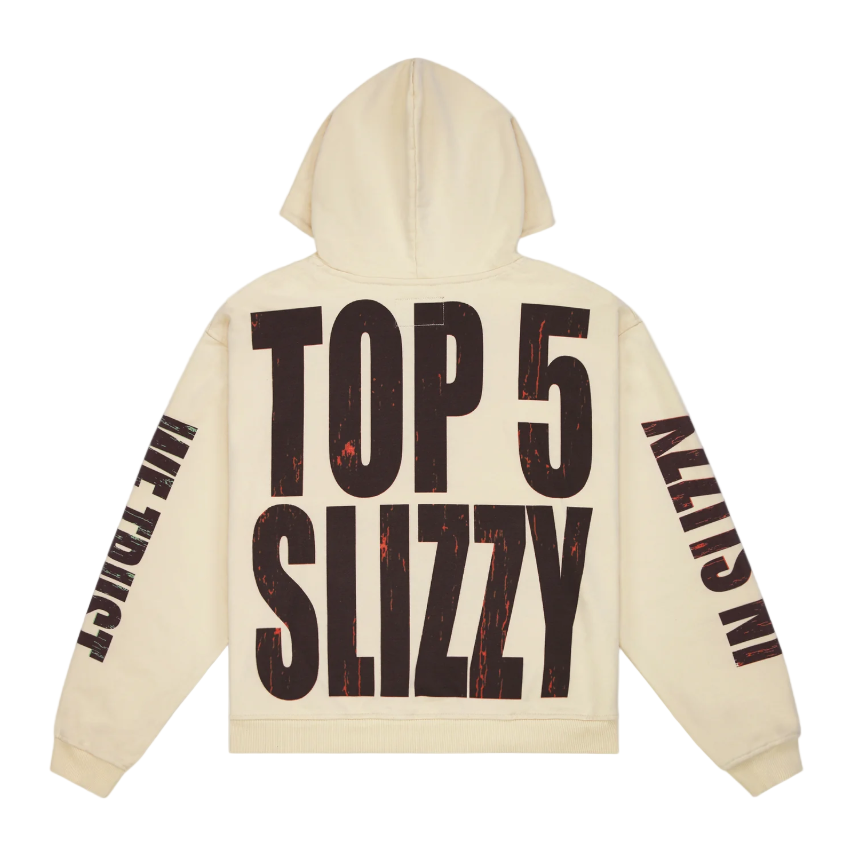 Godspeed Top 5 Slizzy VVS Hoodie (Bone)